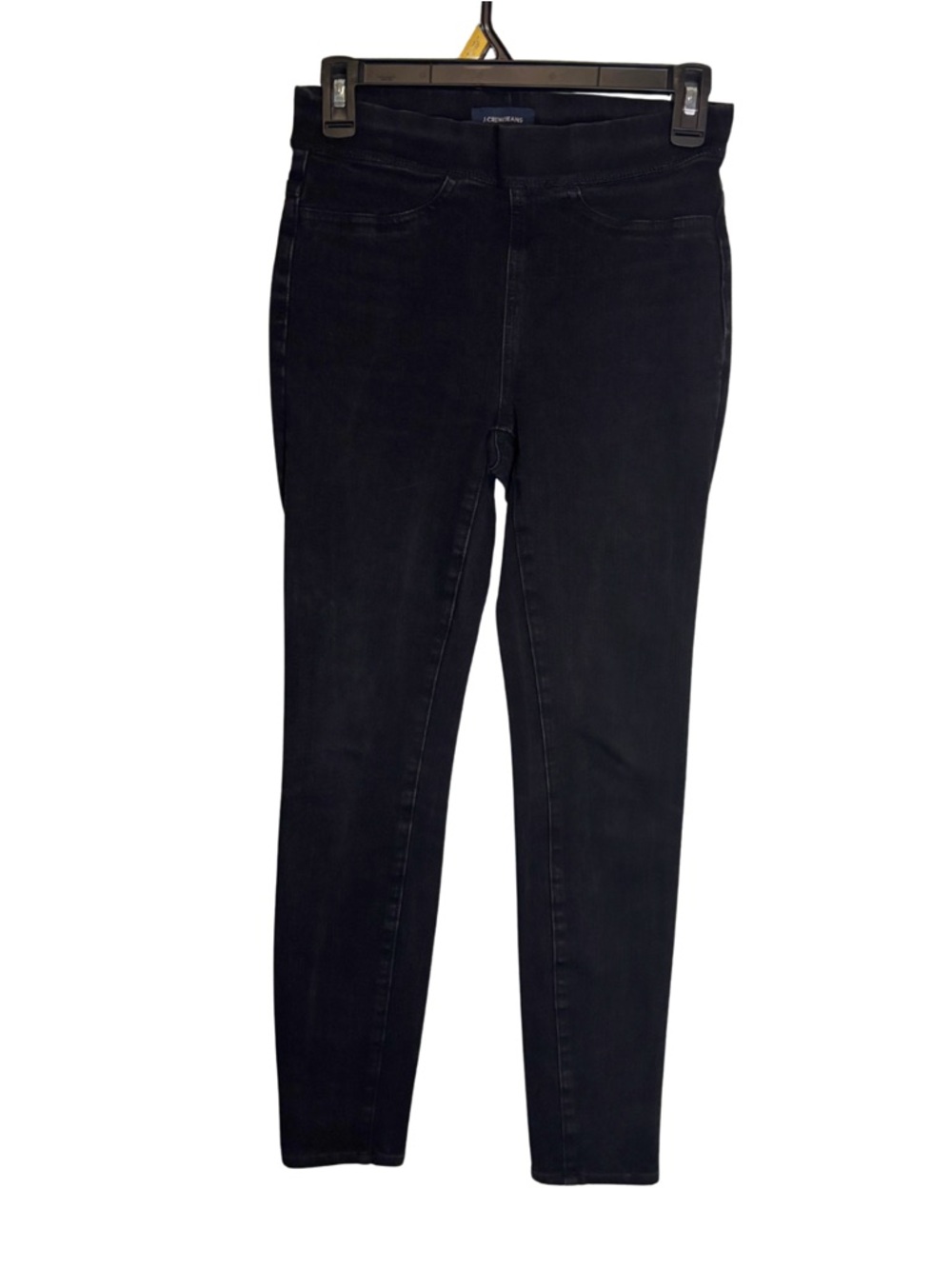 J. Crew Pull On Toothpick Women's Black Skinny Jeans